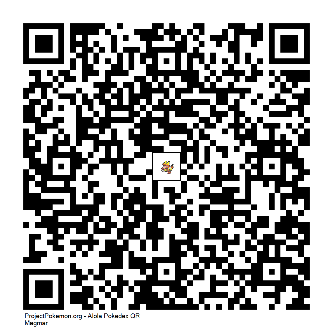 Cdigo QR de Magmar